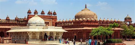 Palaces And Pavilions Fatehpur Sikri Uttar Pradesh Attractions