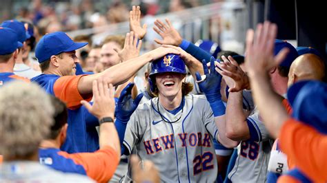 Brett Baty Homers In First Major League At Bat For Mets The New York
