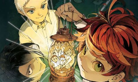 The Promised Neverland The Author Creates An Illustration For The Live