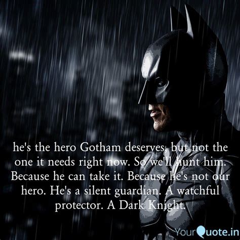 Https://tommynaija.com/quote/batman Quote Not The Hero We Deserve