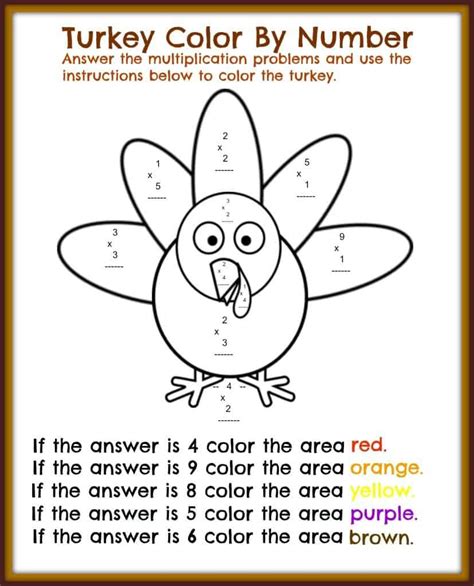 Free Thanksgiving Printable Math Worksheets Midwest Modern Momma