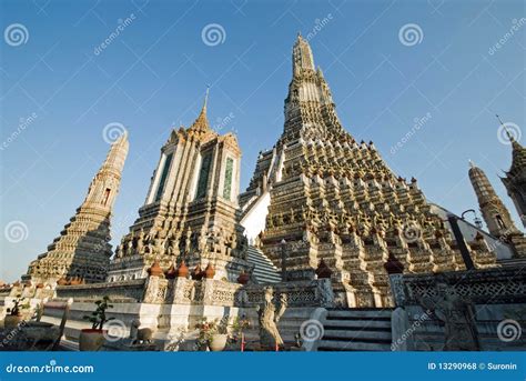 Temple Of Dawn Stock Photo Image Of Thailand Tourism 13290968