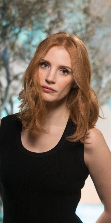 Curious Celebrity Jessica Chastain Red Head X Wallpaper