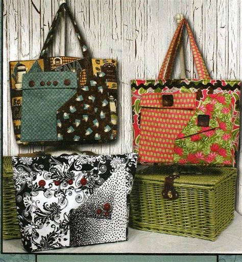 Tote Bag Sewing Pattern Whistlepig Creek Productions 1173