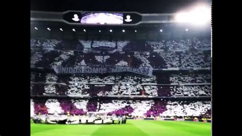 Real Madrid Uefa Champions League Anthem At Santiago Bernabeu Youtube