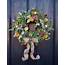 Christmas Door Wreaths By LTS  Natural