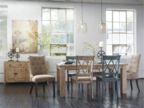 Choose a clean dining table with minimal ornamentation as to avoid visual clutter. Mixed dining room chairs - large and beautiful photos ...