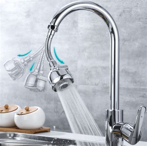 Fairyspark High Pressure Rotatable Kitchen Faucet Extender Fairyspark