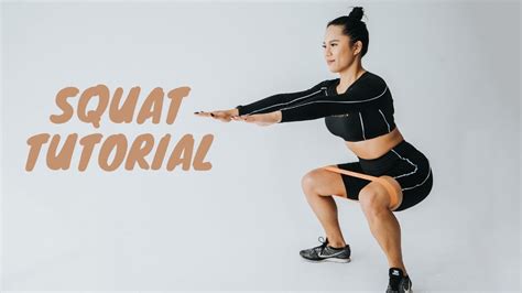 Squat Tutorial How To Squat Banded Squats Youtube