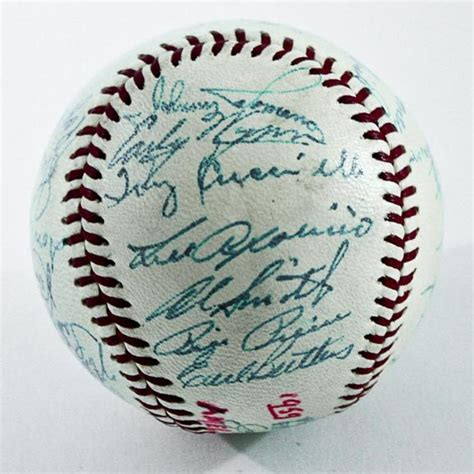 Lot Detail 1959 Chicago White Sox Team Signed Baseball