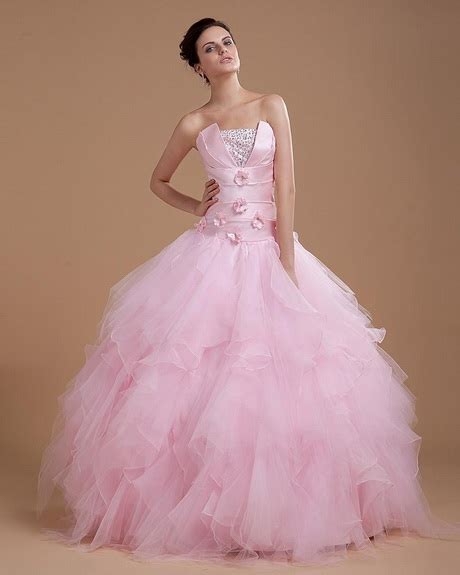 Pink Princess Prom Dresses