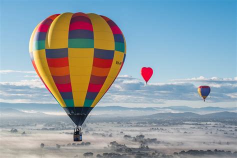 Hot Air Balloon Flight At Sunrise King Valley Adrenaline