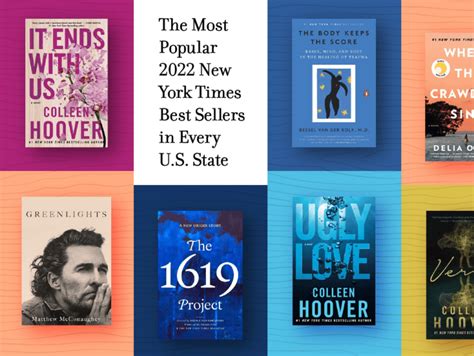 Most Popular New York Times Best Sellers In Every U S State Gcu