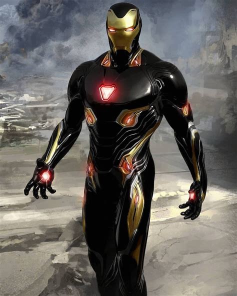 Black Ironman Suit Follow Avengersassemble13 Credit
