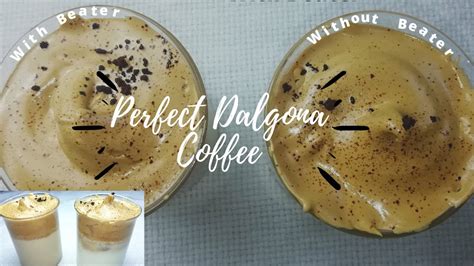 Dalgona Coffee Recipe Easy Dalgona Coffee Recipe With And Without