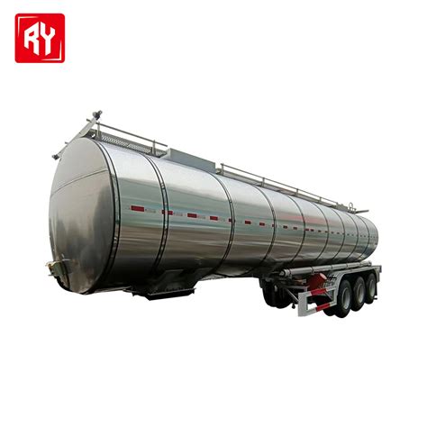 3 Axle Fuel Tank Semitrailer Diesel Transport Tank Semitrailer China