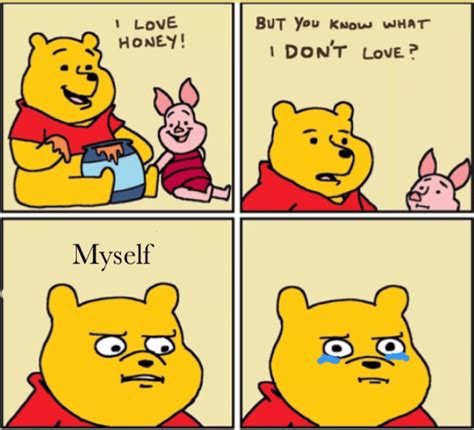 Sad Winnie the Pooh : im14andthisisdeep