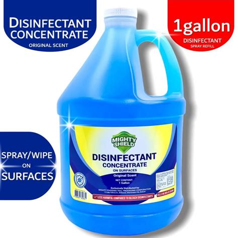 Nano Sprayer Disinfectant Mighty Shield Disinfectant Concentrate 1