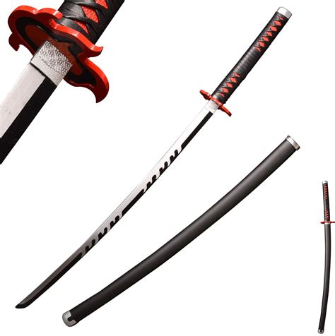 Demon Slayer Kyojuro Rengoku Red Nichirin Sword Katana 965