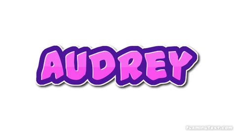 Audrey Logo Free Name Design Tool From Flaming Text
