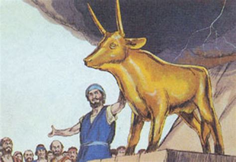 moses and the golden calf