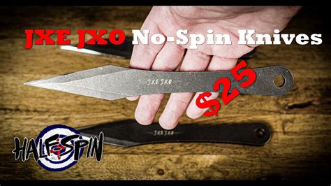 Finally Awesome Cheap No Spin Throwing Knives Jxe Jxo Youtube