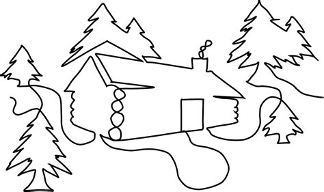 Cottage Clipart Snowy Cabin Cottage Snowy Cabin Transparent Free For