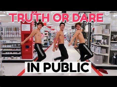 Extreme Truth Or Dare In Public Brent Rivera Youtube Brent