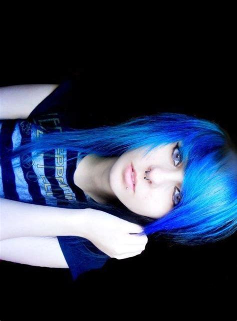 Blue Scene Hair Emo Scene Hair Scene Hair Emo Hair