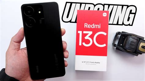 Xiaomi Redmi 13c Unboxing Hands On Antutu Design Unbox Camera