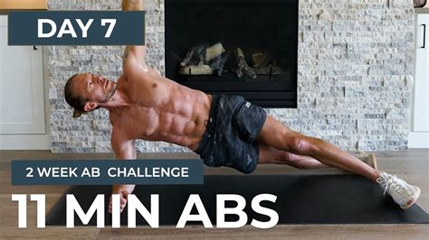 2 Week Ab Challenge Day 7 11 Minute Abs Youtube