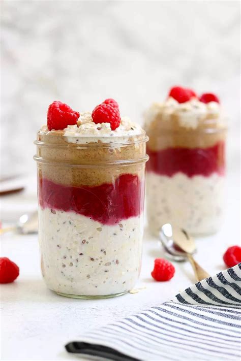Peanut Butter And Jelly Overnight Oats Recipe Chia Seed Recipes