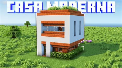 Minecraft Casa Moderna Perfecta Para Survival Tutorial Youtube