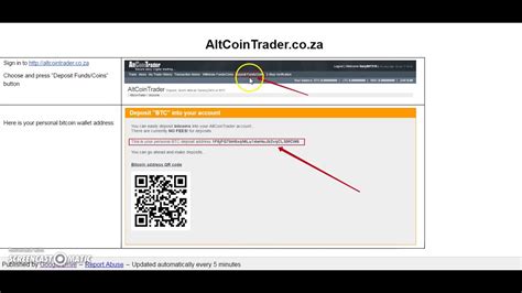 The addresses are anonymous and do not contain information about the owner. How to find your Bitcoin wallet address on AltCoinTrader ...