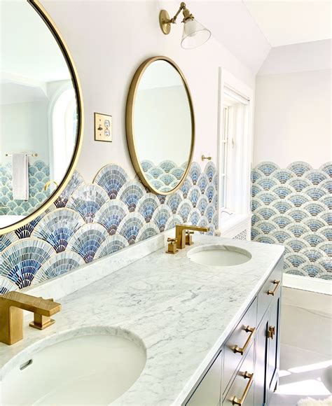 Ombre Glass Bathroom Tile Ombre Tile Houzz Visit Conestoga Tile