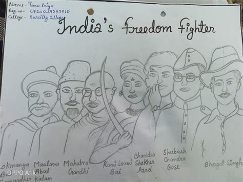 Top More Than Freedom Fighters Drawing Latest Seven Edu Vn