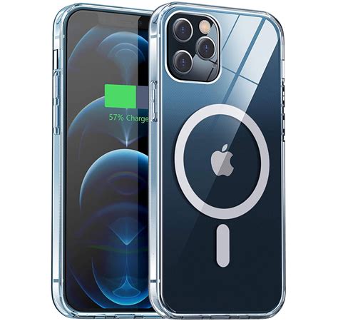 Clear Magnetic Case For Iphone 12 And Iphone 12 Pro With Mag Safe