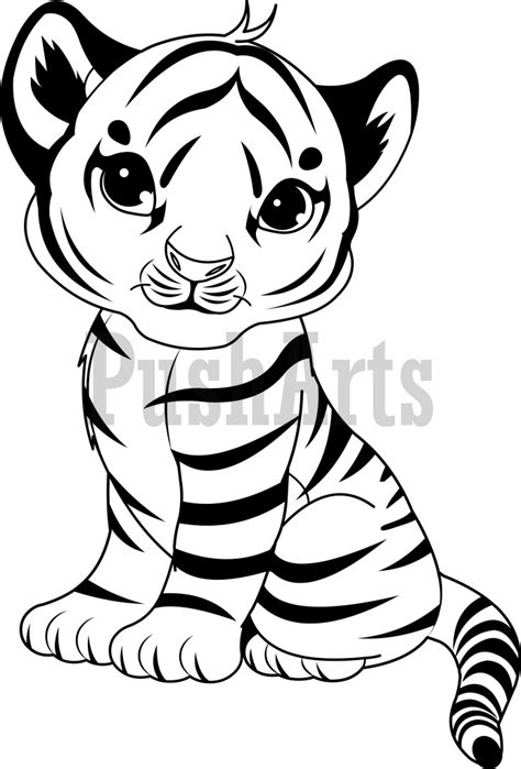 A female lion normally gives birth to 2 to 6 babies at a time and the baby lion is called a cub, find an image with a lot of lions and try to colorize them, but do not forget that no two. Lion Cub Drawing Easy at GetDrawings | Free download