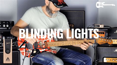 The Weeknd Blinding Lights Metal Guitar Cover By Kfir Ochaion