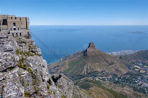 View From The Table Mountain In Cape Town South Africa View Over Ocean