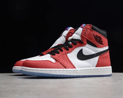 Air Jordan 1 Retro High Spider Man Origin Story 555088 602