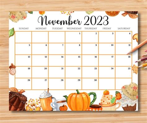 November 2023 Calendar Thanksgiving Get Calendar 2023 Update