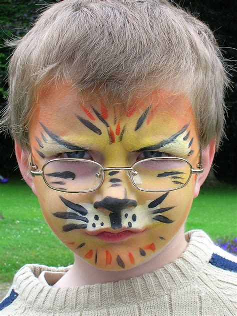 Scary Tiger 2005 Wee Man After A Visit To Gold Hill Fair Flickr