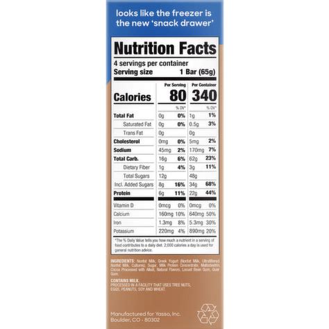 Fudge Bar Nutrition Facts Besto Blog