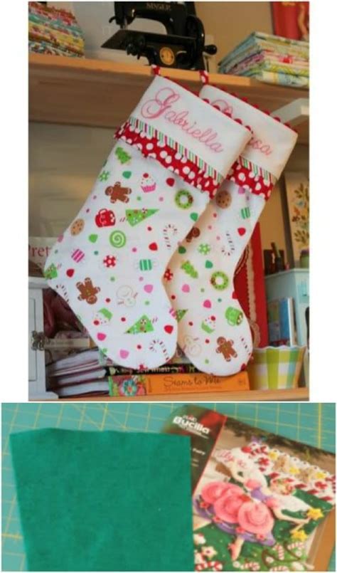 35 Easy Diy Christmas Stockings You Can Make In A Jiffy Free Patterns 2023