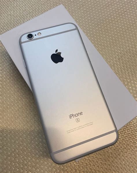 Iphone 6s 32gb Silver Kaufen Auf Ricardo