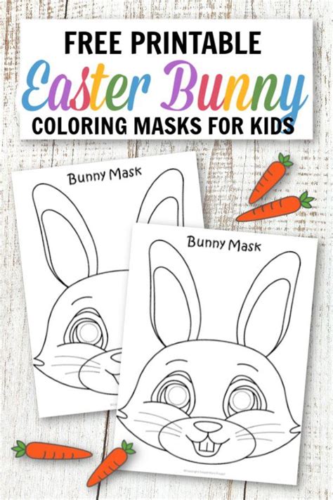 Click here for mask dog. Free Printable Bunny Mask Template | Easter printables free, Bunny coloring pages, Easter bunny ...