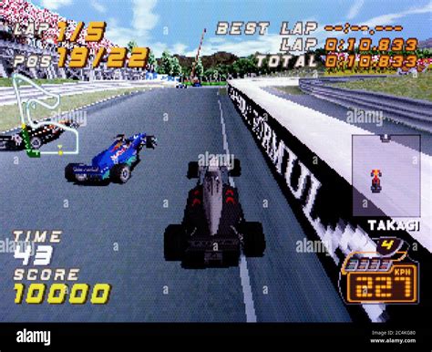 F1 Racing Championship Sony Playstation 1 Ps1 Psx Editorial Use