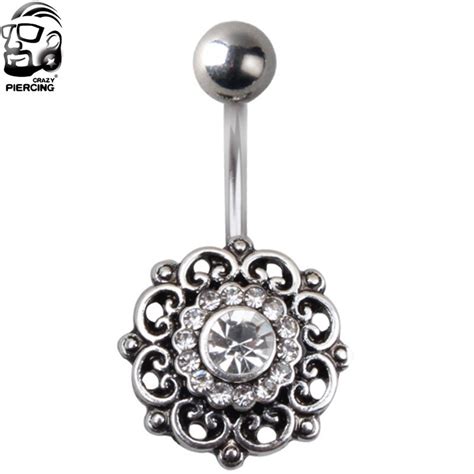New Product Sexy Dangle Belly Button Rings Belly Navel Piercing Surgical Steel Belly Dance Bars