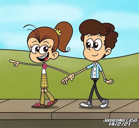Tlh Luan And Benny Hanging Out By Jamesmerca50 On Deviantart Loud